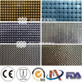 Popular Design 100 Polyester Mesh Fabric of Sequin Net Embroidery Fabric